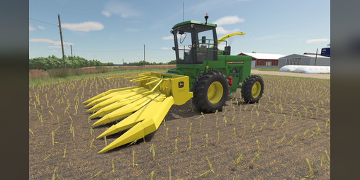 Cover image for FS25 John Deere 5830 Forage Harvester