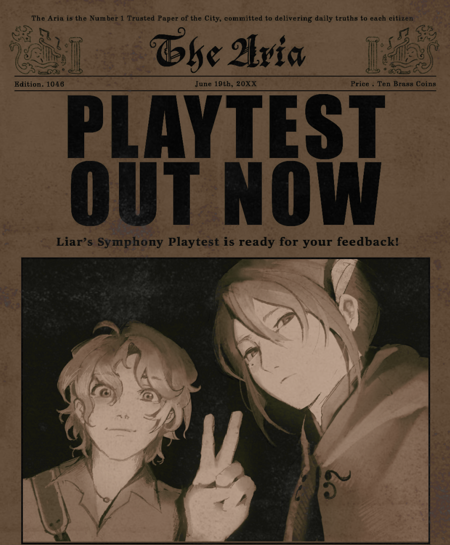 Cover image for Liar's Symphony Battle Playtest