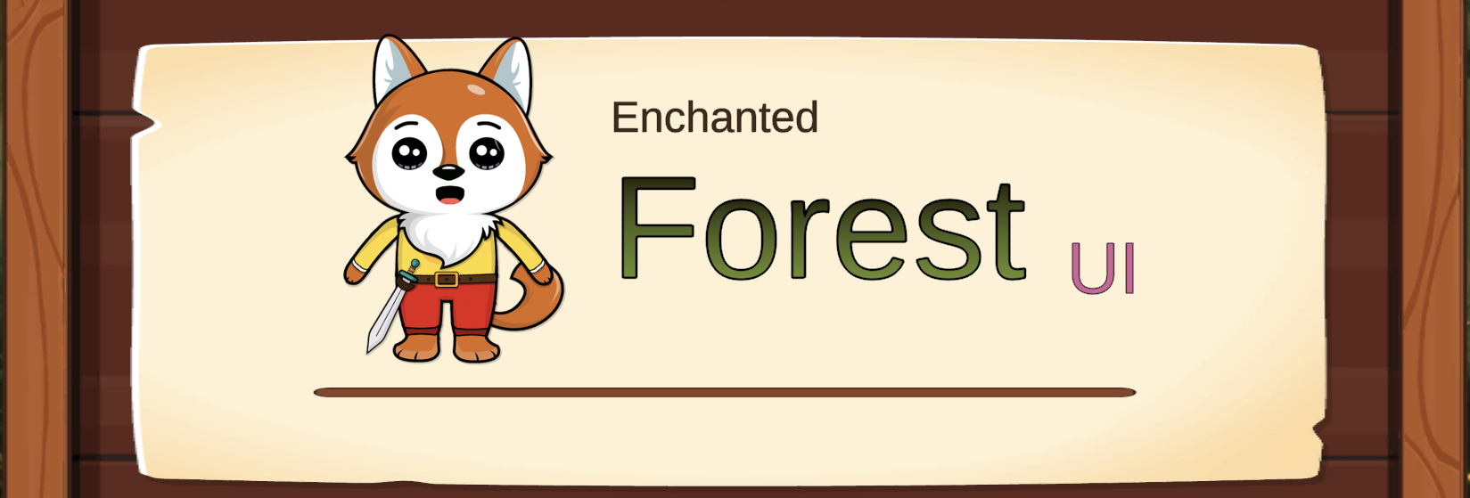 Enchanted Forest UI