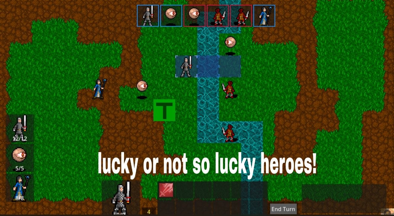 lucky or not so lucky heroes! by Ka1919 for The Artists Tavern Game Jam ...