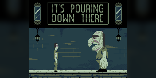 Cover image for It's pouring down there