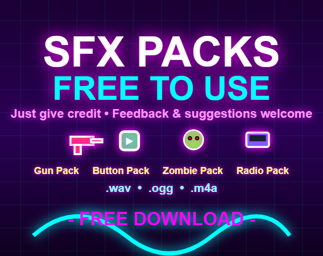 SFX Packs - FREE - by Cyber Apps