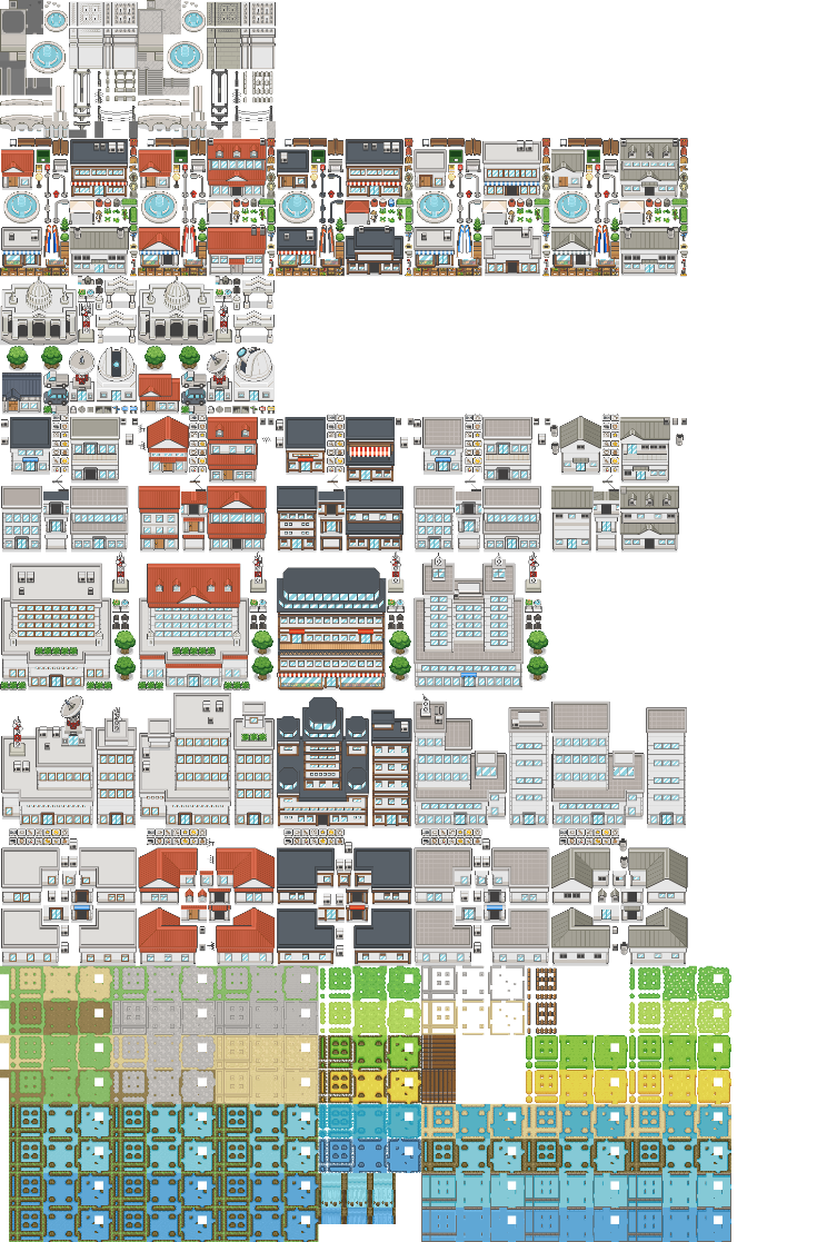 VectoRaith's Modern Buildings Tileset Pack Update v1.4h - RPG Asset ...