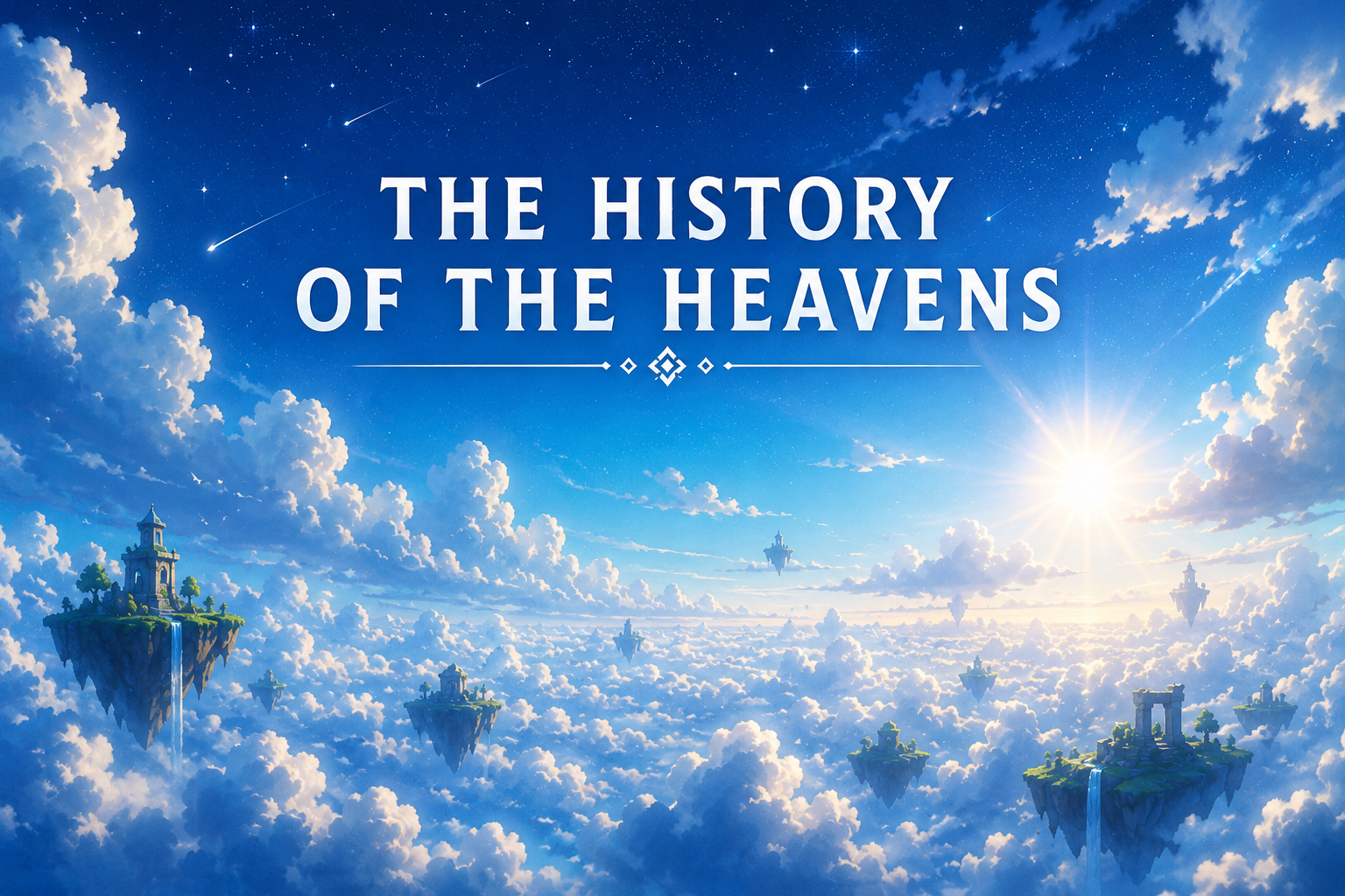Cover image for the history of the heavens