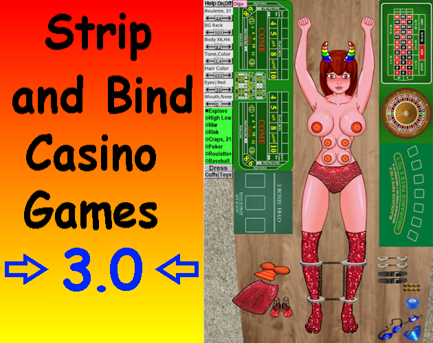 Cover image for Strip And Bind Casino Games 3