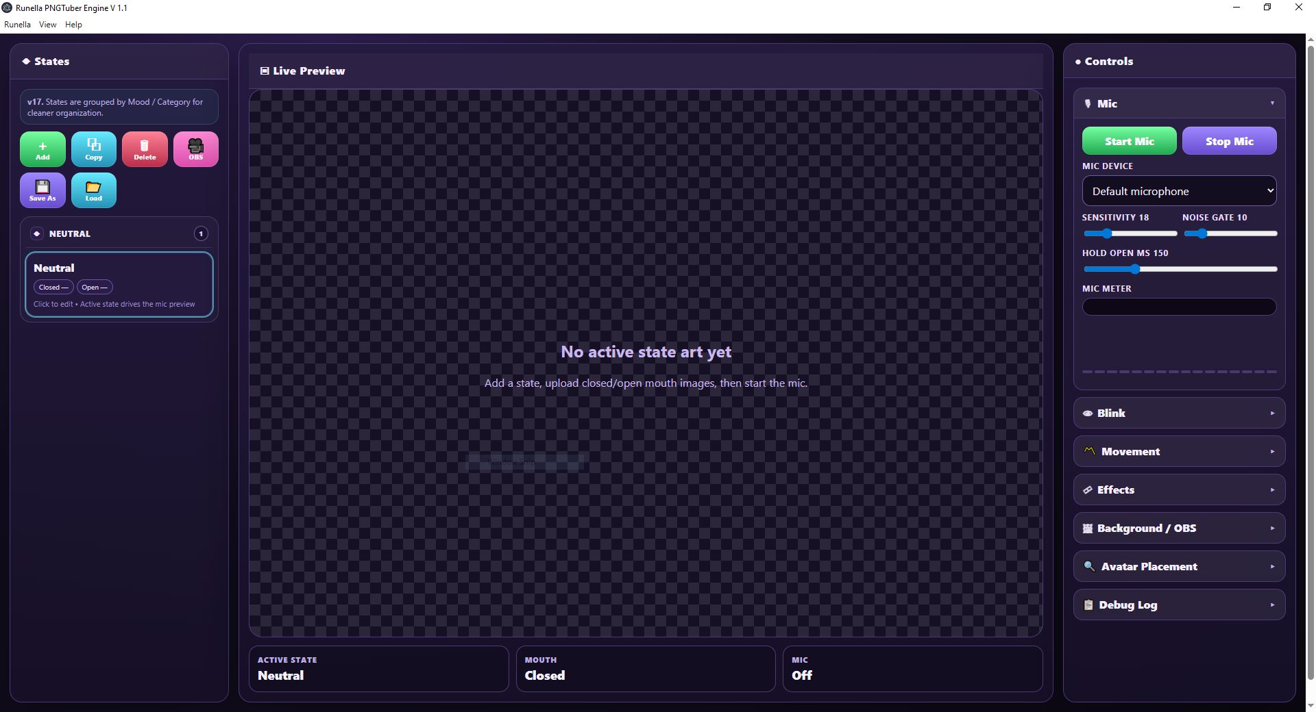 Cover image for Runella PNGTuber Engine