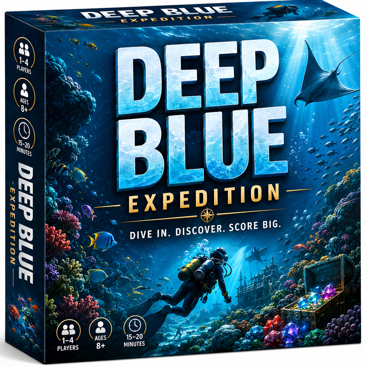Portada de DEEP BLUE: Expedition