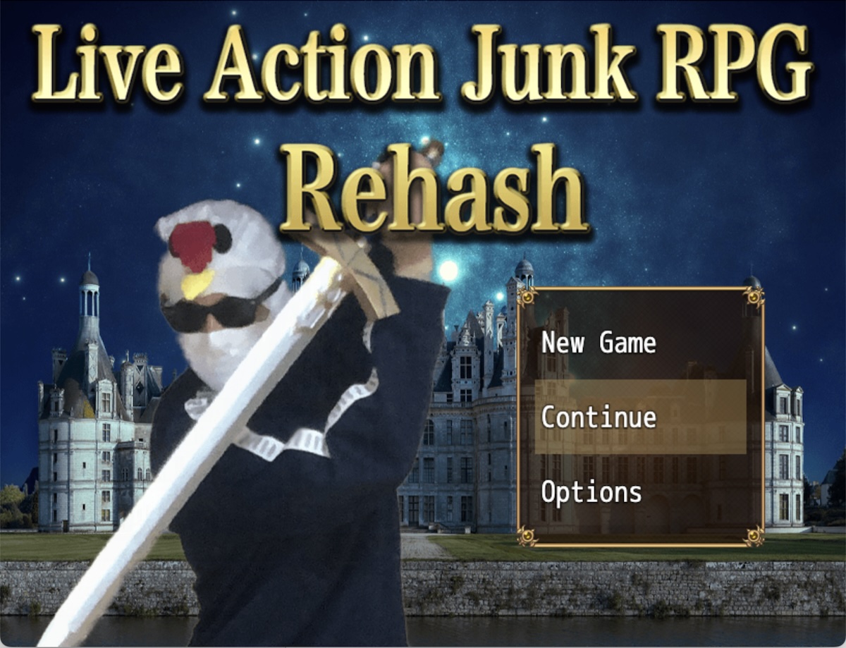 Cover image for Live Action Junk RPG Rehash