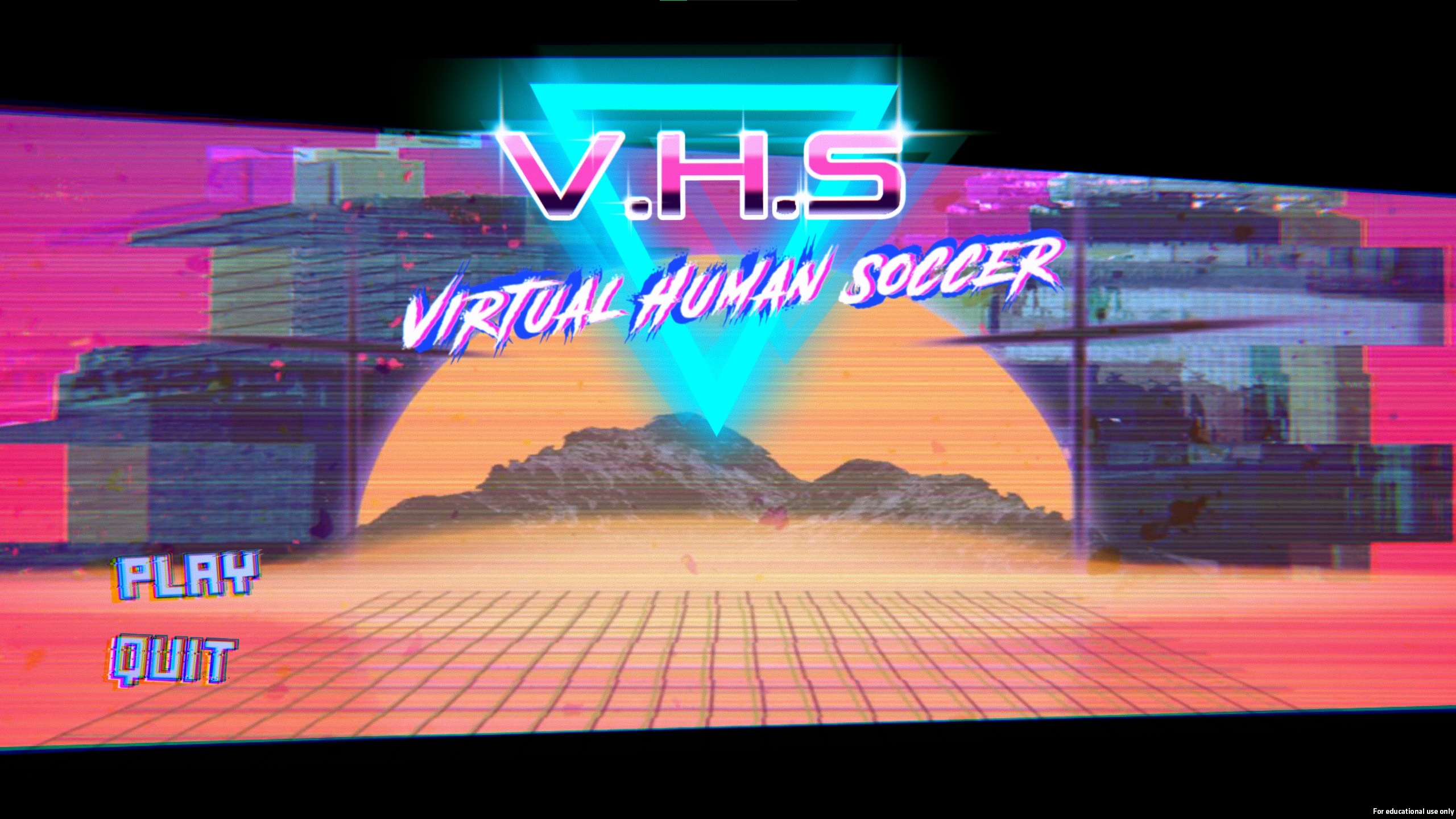 Virtual Human Soccer