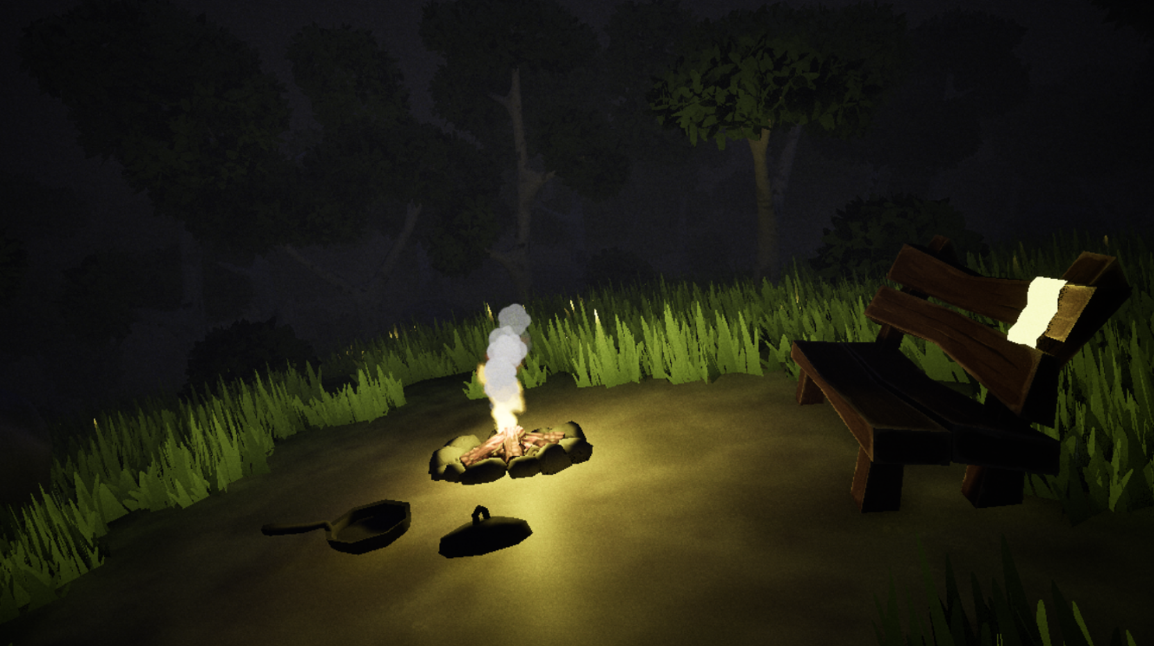 Uncozy forest cover