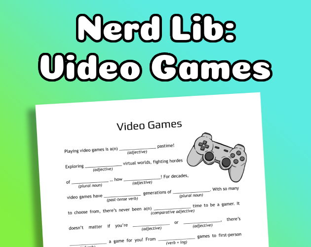 Cover image for Nerd Lib: Video Games