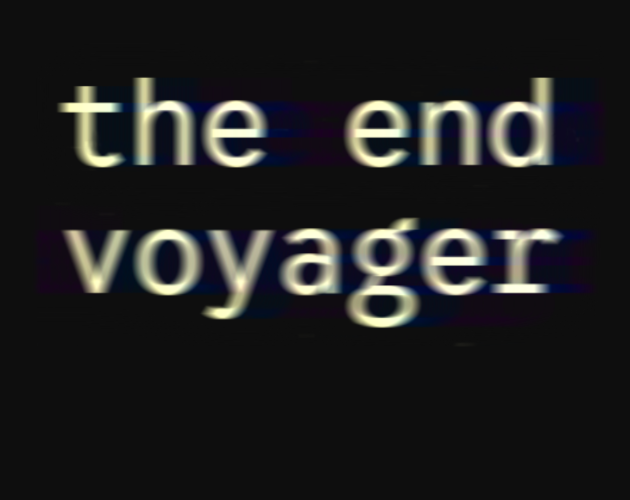 Cover image for The End Voyager