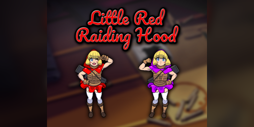 Cover image for LITTLE RED RAIDING HOOD