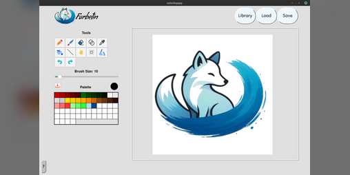 Cover image for Farbetin - Coloring Book App (demo)