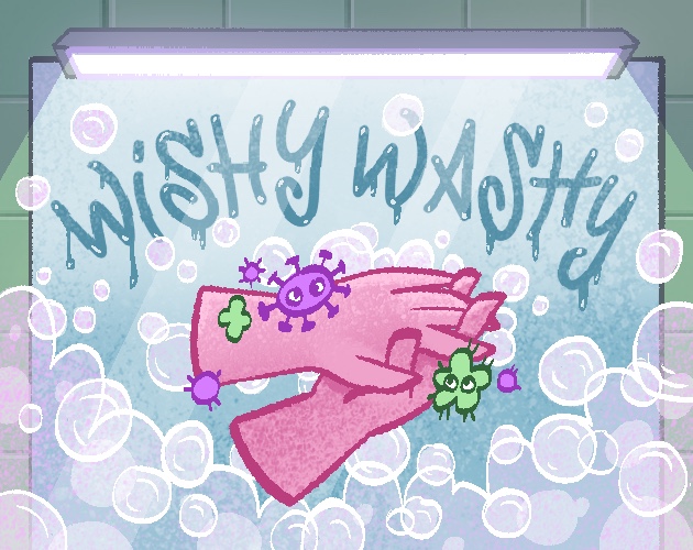 Cover image for Wishy Washy - A hand washing game