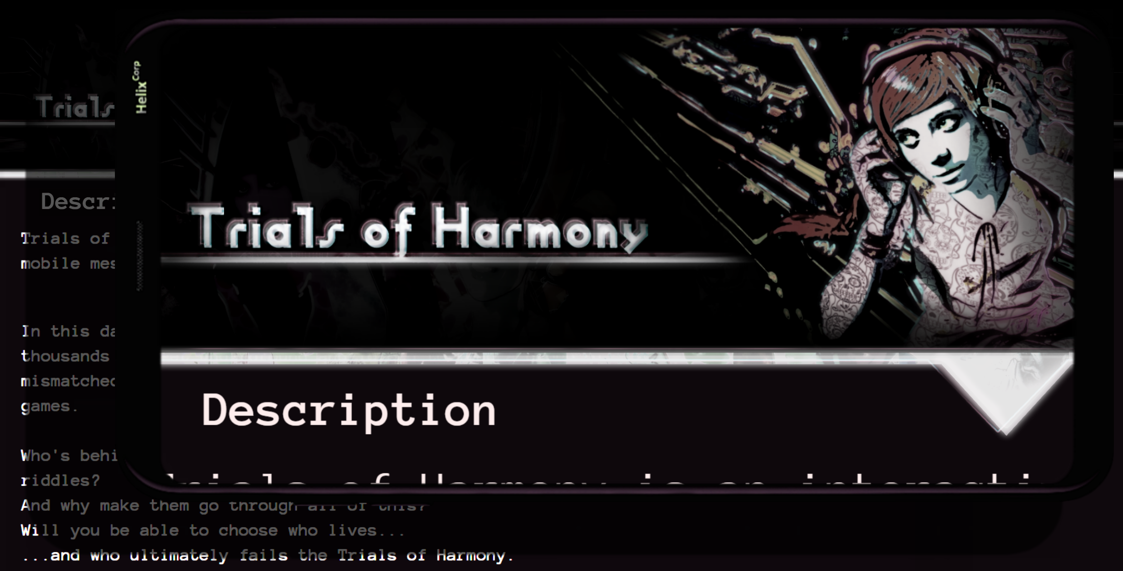 Trials of H̶a̸r̶mo̷n̷y DEMO ~ A Found Phone Visual Novel