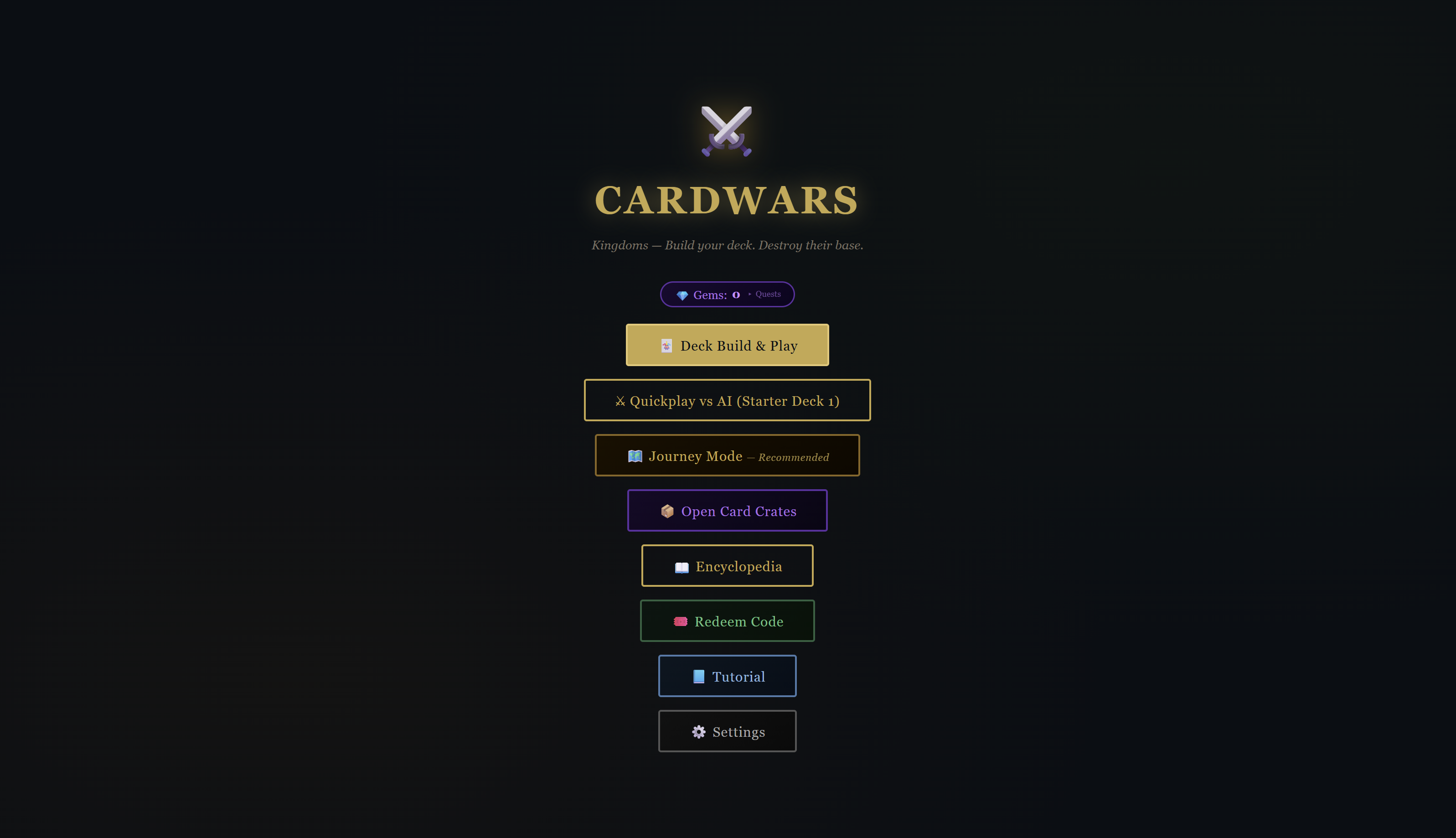 Cover image for Cardwars Kingdoms v16