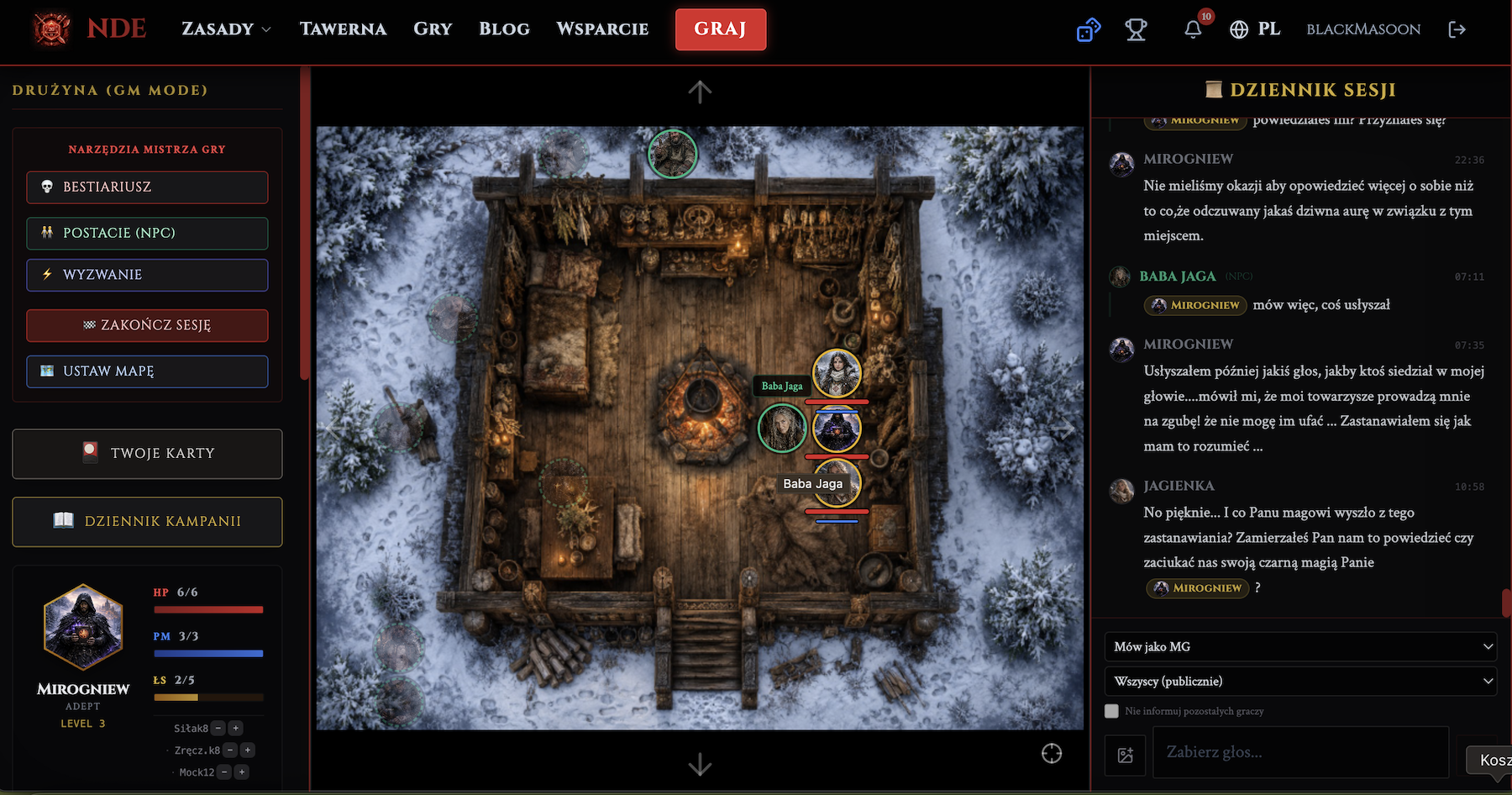 Nano Dungeon Engine — a free one-page, one-die tabletop RPG (system ...