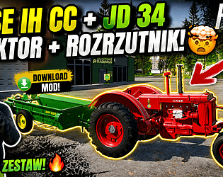 FS 26 CASEIH CC + JOHNDEERE 34