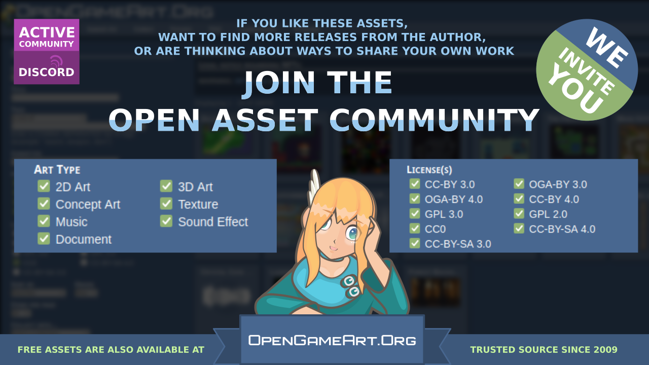 Croomfolk on OpenGameArt