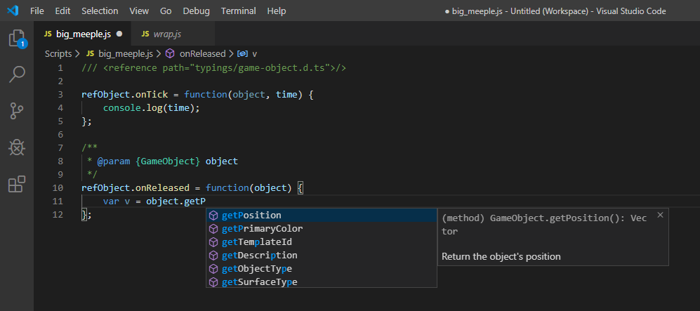 Visual Studio Text Editor