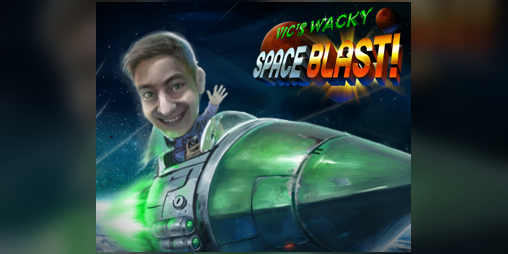 Cover image for Vic's Wacky SPACE BLAST! V.3