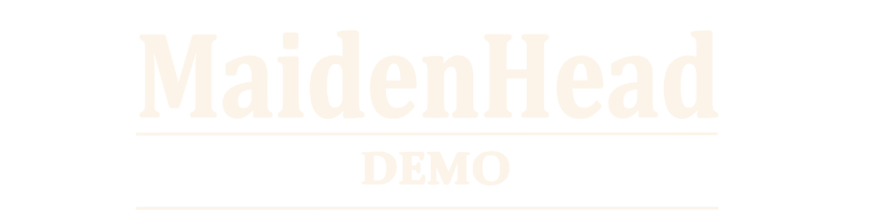 MaidenHead DEMO