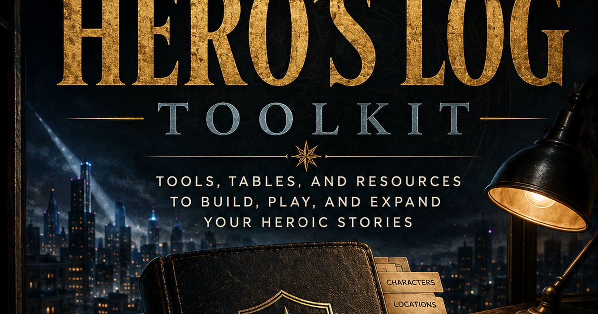 Cover image for Hero's Log: Toolkit
