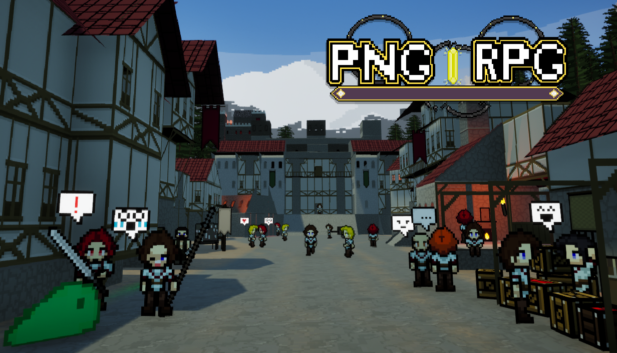 Cover image for PNG RPG - 2.5D Survival City Builder DEMO