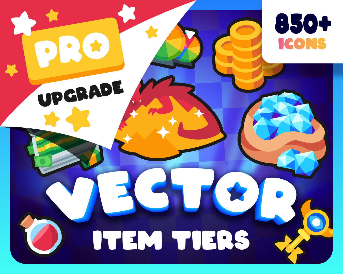 [SVG] Vector Item Tiers PRO by RhosGFX