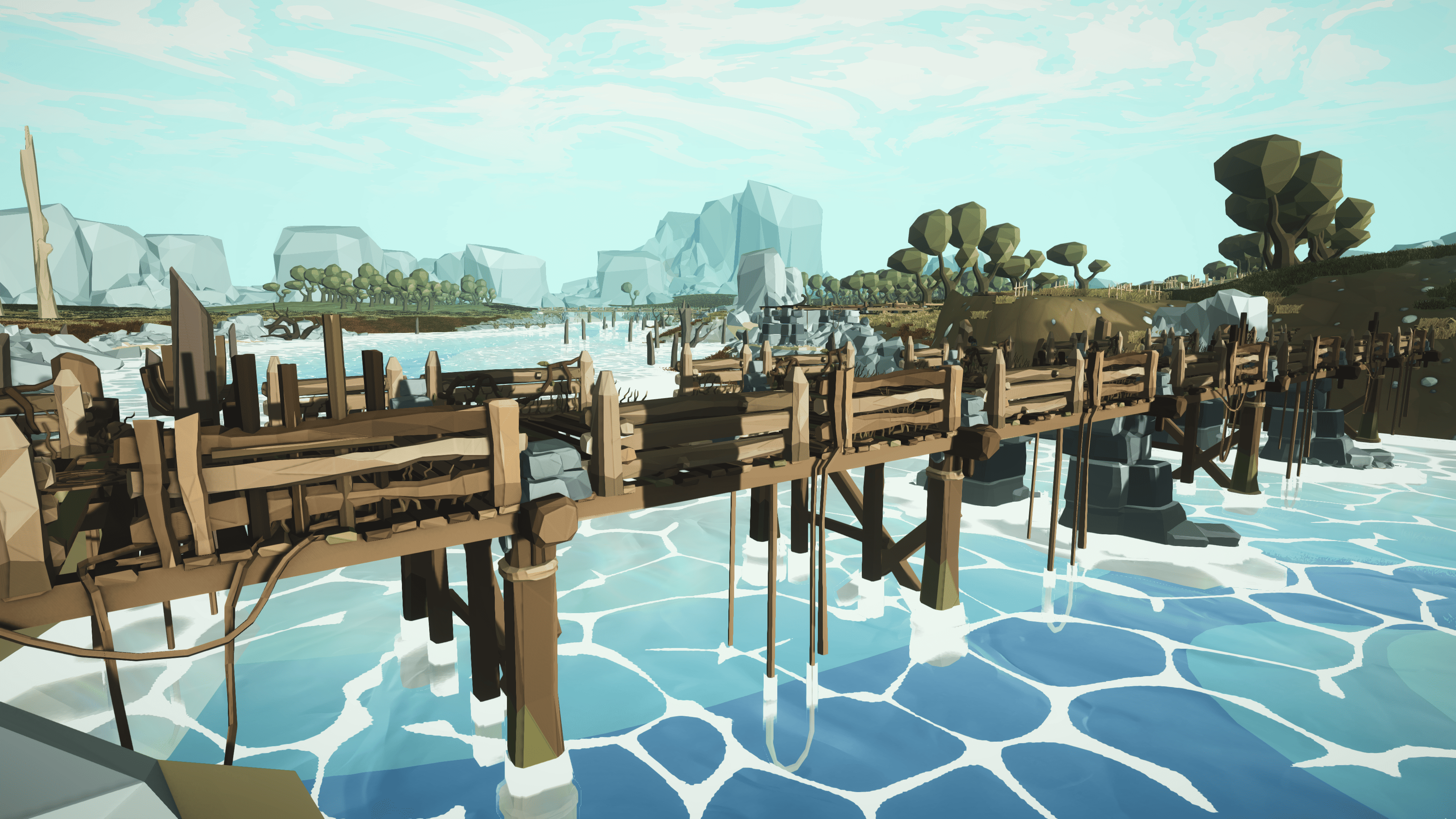 Roadside Tales Backroad Bridges Stylized Modular