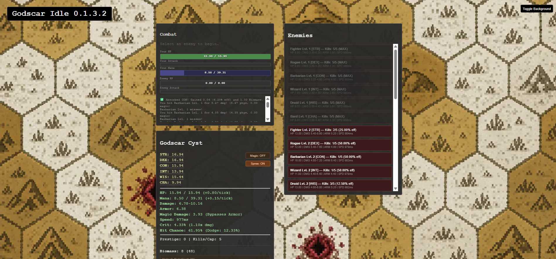 Screenshot 2 for Godscar Idle