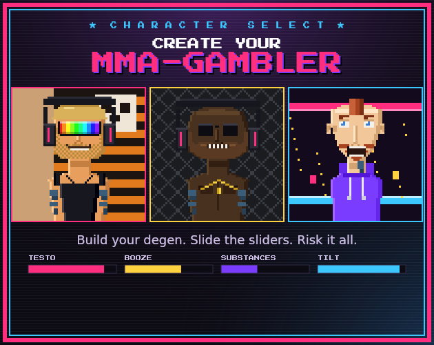 Cover image for MMA Gambler Generator