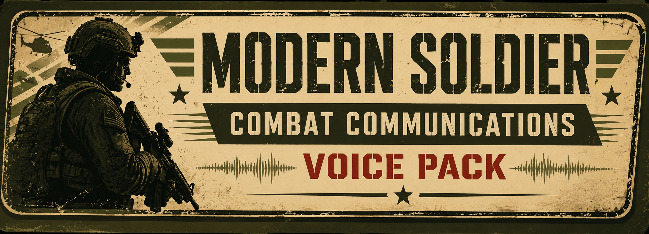 Modern Soldier — Combat Communications (Pro Voice Pack)