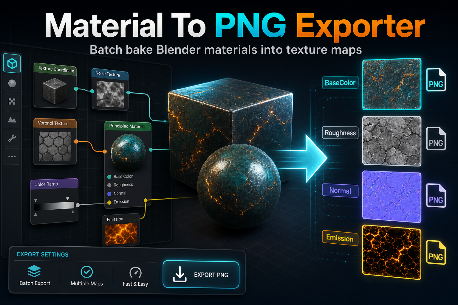 Material To PNG Exporter by Byte Bard
