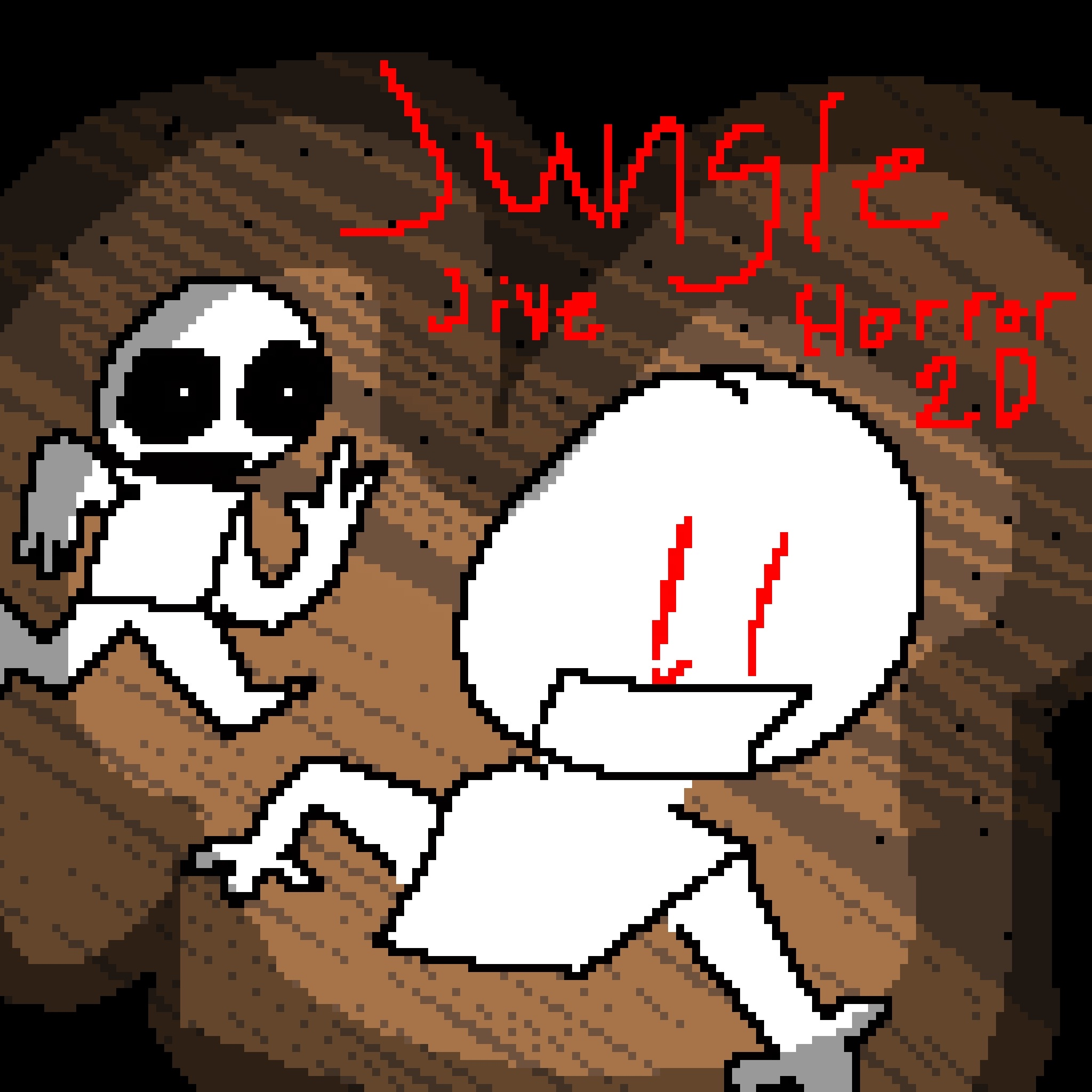 Jungle jive Horror but 2D cover
