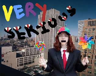 Cover image for The Very Serious News