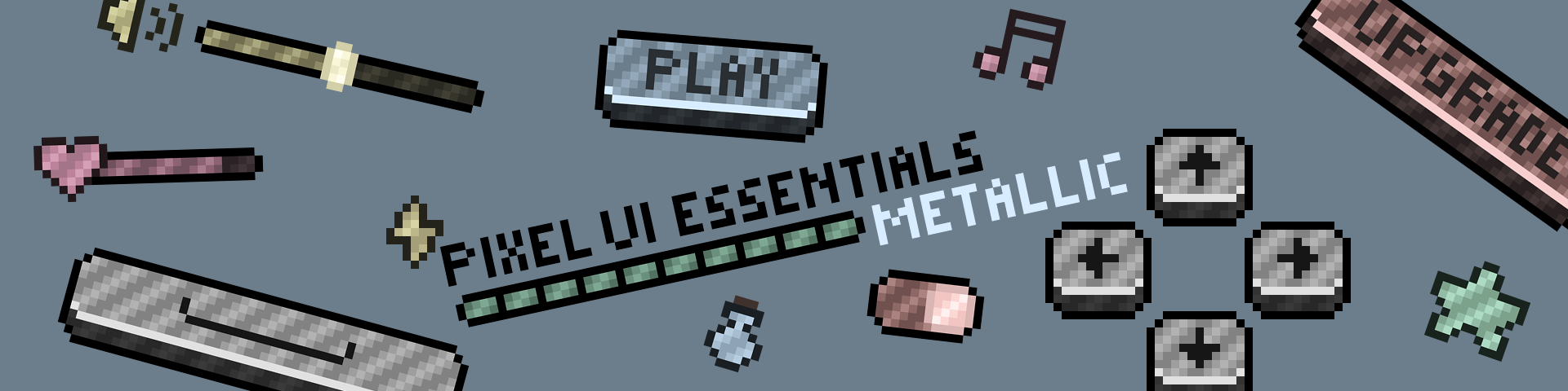 Pixel UI Essentials - Metallic