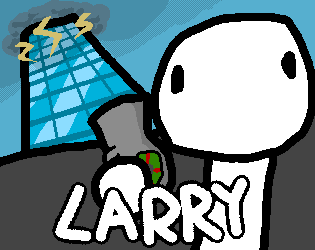 Cover image for Larry and the Office of Doom (aka a normal office)