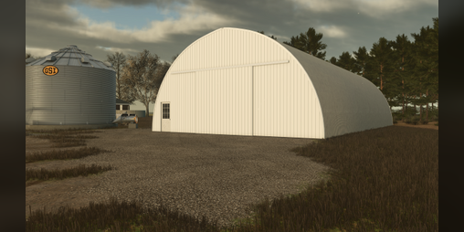 Cover image for FS25 44x80 Quonset Barn