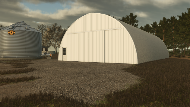 Cover image for FS25 44x80 Quonset Barn
