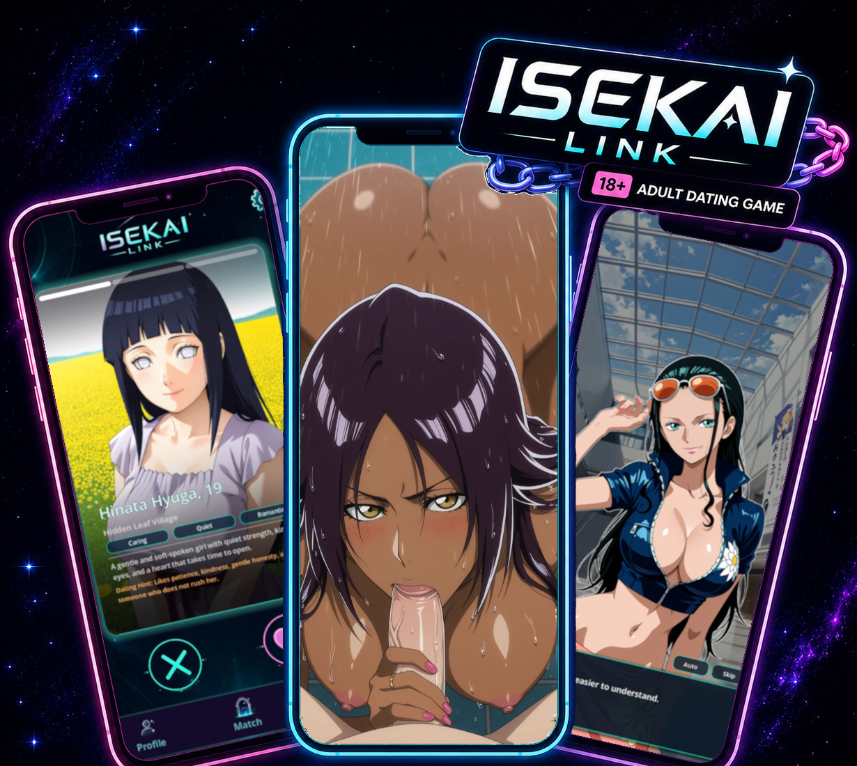 Cover image for Isekai Link - Anime Dating Sim