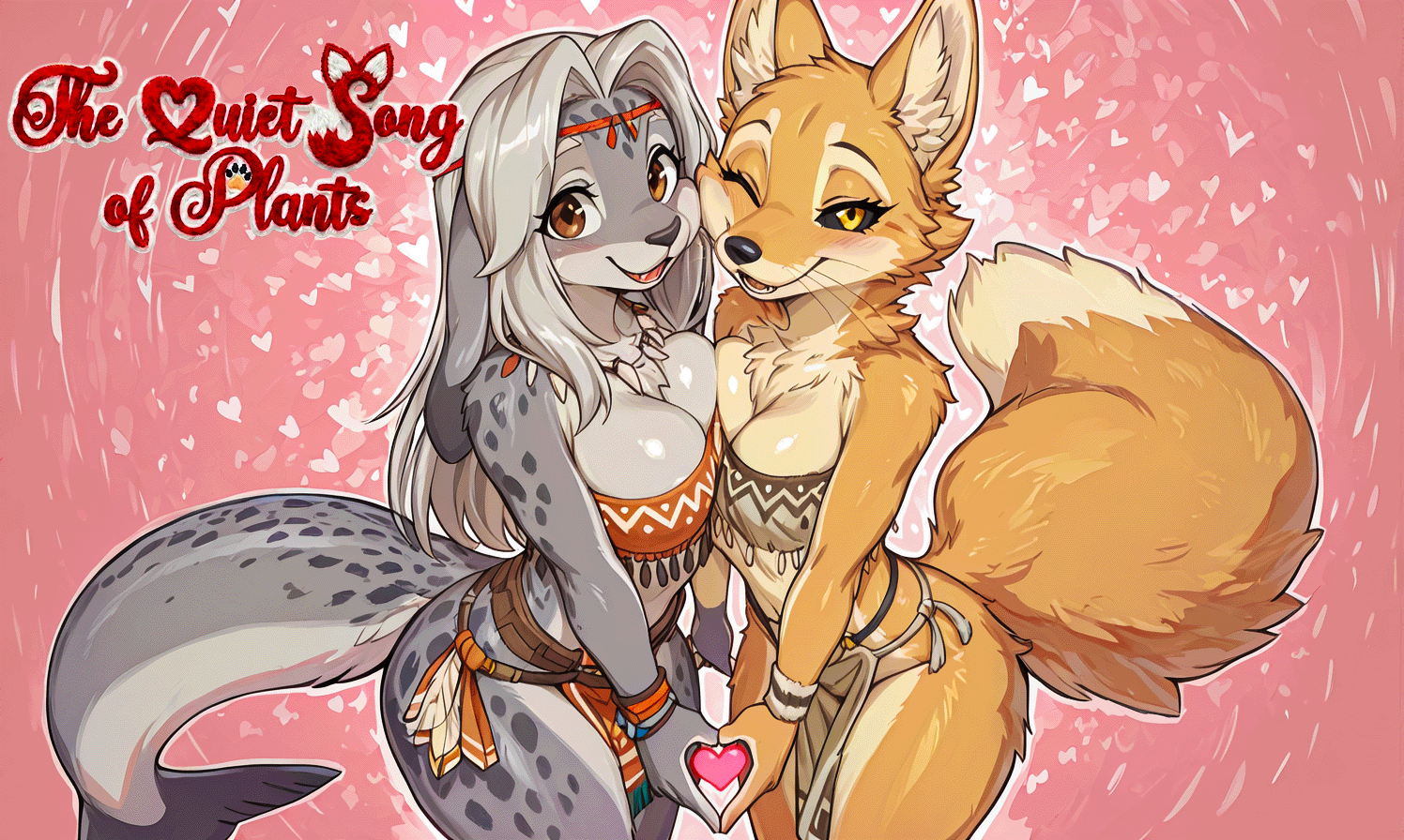 Cover art for The Quiet Song of Plants - A Furry Amazonian Adventure by Quiet Volcano Games — adult visual novel