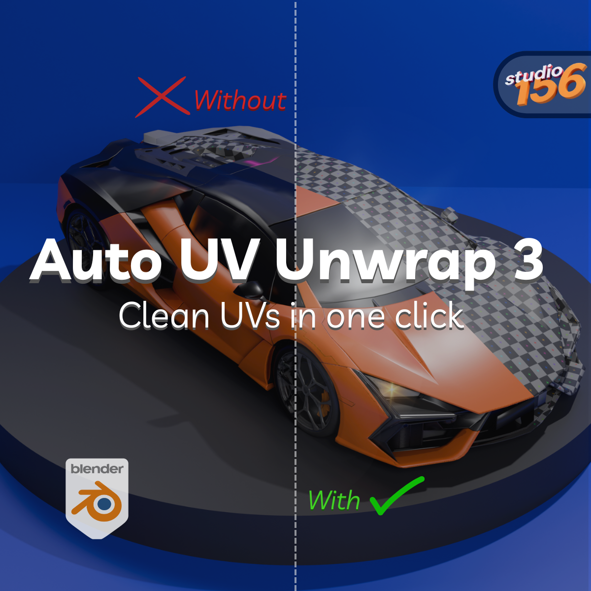 Auto Uv Unwrap & Pack 3 - Create Clean Uvs In Seconds by Studio156