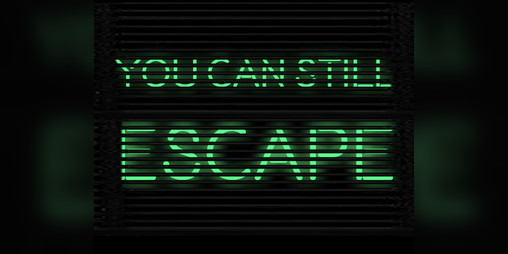 Cover image for YOU CAN STILL ESCAPE