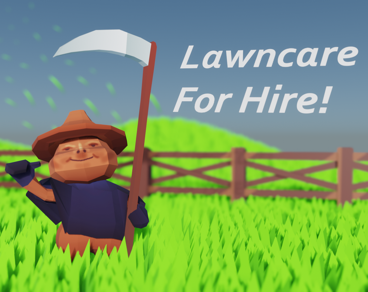 Cover image for Lawncare - For Hire!