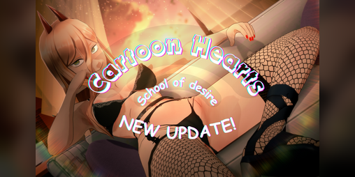 Cover image for Cartoon Hearts School of Desire