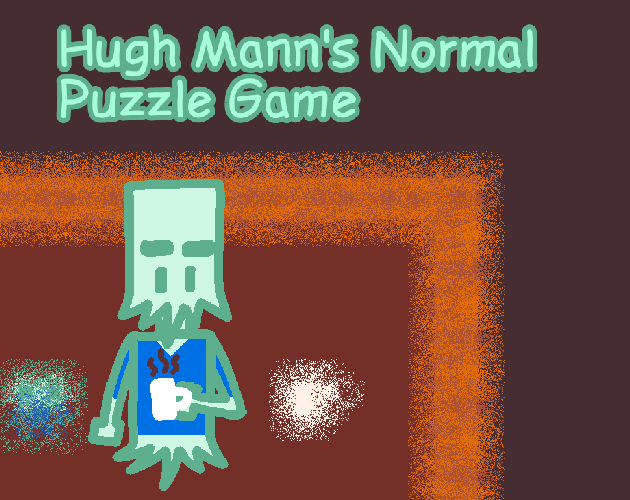 Cover image for Hugh Mann's Normal Puzzle Game