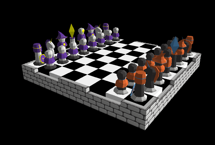 Fantasy Chess Set