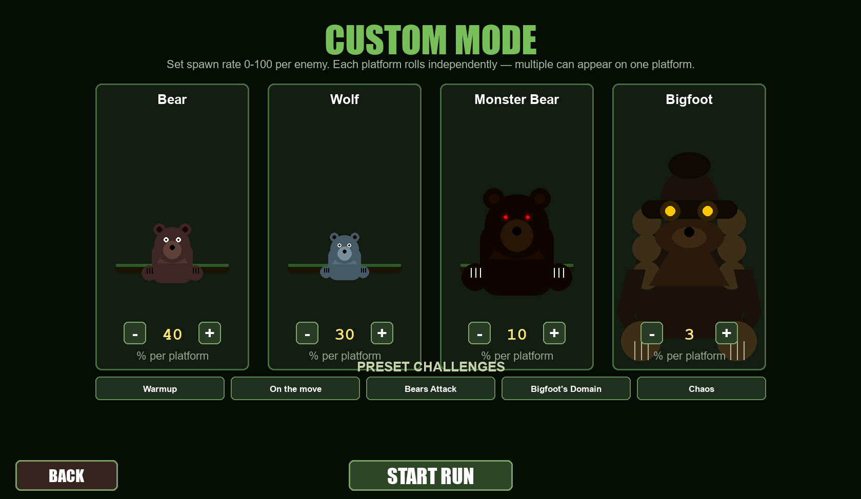Forest Platformer